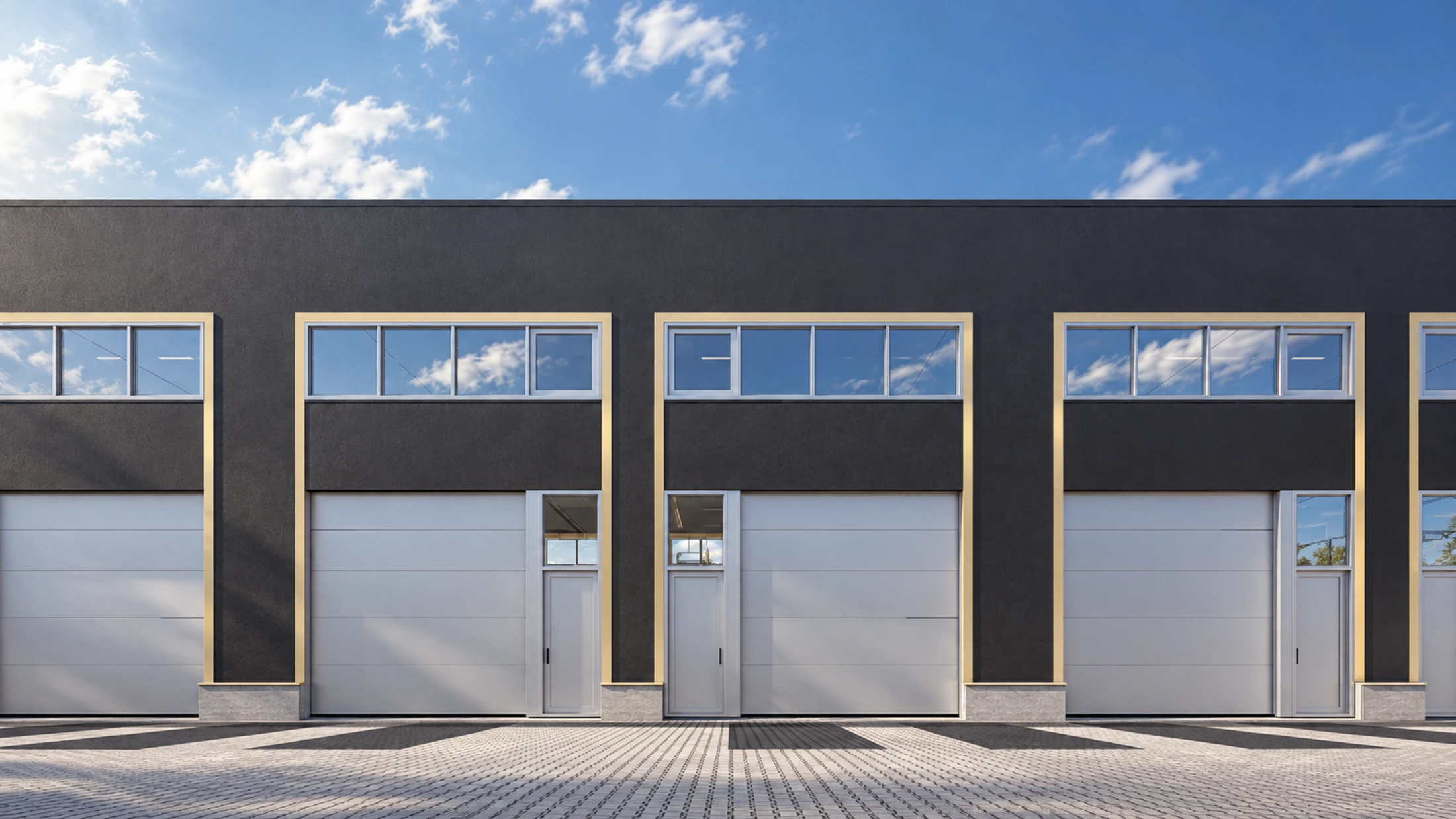 Gevelritme en entrees in het ontwerp