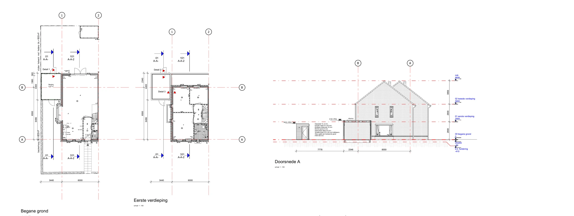 Een woning uitgebreid aan de Noordbrabantstraat