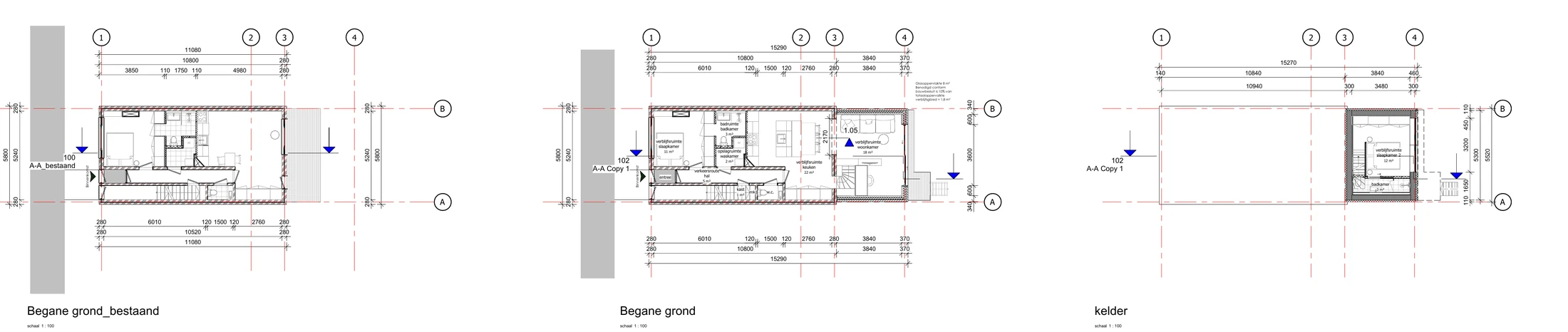 Een woning opnieuw verbonden aan de Prinses Margrietlaan