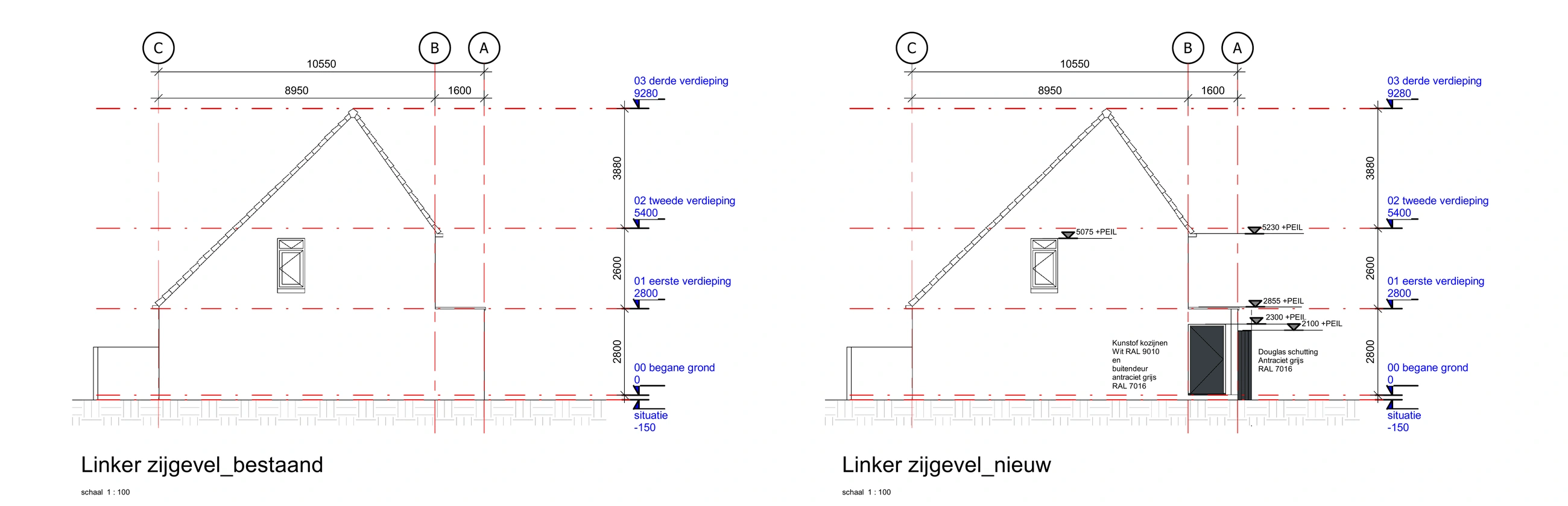 Bouwkundige uitwerking — Karrespoor